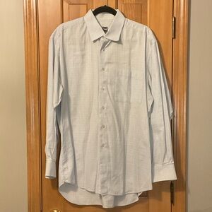 Ike Behar Men's Light Blue Dress Shirt